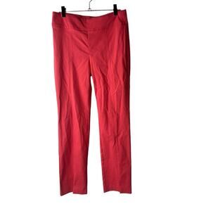 J.Mclaughlin Deanne Long Pant Spilt Hem Womens Size 4 Coral‎ Office Travel